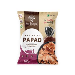 Nachani Papad – Healthy Ragi Snack | Sanjeevani Foods